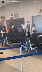El luchador Latin Lover, reporta un incendio al interior del aeropuerto de Aguascalientes, justo antes de abordar su vuelo, señala que evacuaron a las personas al interior | La Internota Aguascalientes