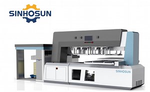 [Hot Item] Automatic Double Heads Waste Paper Offline Stripping Blanking Machine for Corrugated Cardboard Take-out Box