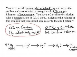 Two-step Quantitative Problem