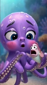 Inky the Brave Octopus 🐙 | Kids Courage Story #shorts