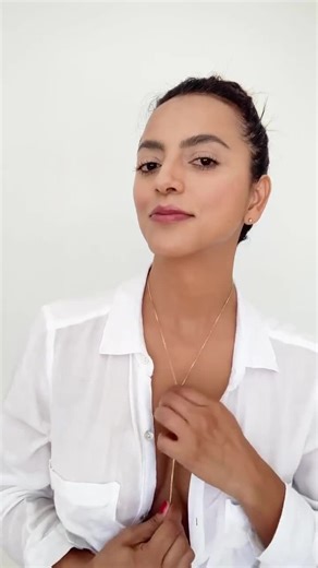 Clear Quartz Bolo Necklace: 18k Gold-filled Adjustable Chain, April Birthstone - Etsy