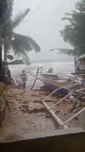 Nakasinati og kusog nga hangin ug pag-uwan ang Barangay Alibog sa Magsaysay, Occidental Mindoro, Huwebes, Hulyo 24, 2025 🎥: Barangay Secretary Angelica Leonardo Eguillon via MDRRMO Magsaysay | 88.5 Brigada News FM Toledo