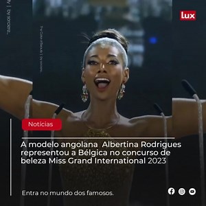44 reactions | A modelo angolana, Albertina Rodrigues, residente na...