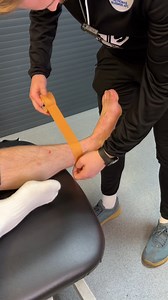 Not necessarily your usual ankle tape job… but it WORKS! ⚡️💪 Watch as Trethomas Bluebirds physio, Oliver, gets creative with Zinc Oxide & Tear EAB for this lateral ankle fix! 🏉⚽️ #StrapUp #GameReady #SPORTTAPE | Sporttape