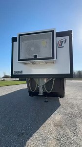 Take a look around this Custom inTech Trailers Sprint Car Trailer designed by Flying A Motorsports. ♦42’ inTech Sprint Car ♦Mini Split A/C ♦Wheel Well Cabinet Strip Lighting ♦Tire prep station ♦Black Int & Ext Package ♦Onan Generator w/Onboard Fuel Tank ♦Tire Racks ♦Axle Rack ♦Top & Nose Wing Hangers ♦Trolly System ♦Additional Storage above Generator under Bunk ♦Hauls 2 Complete Race Ready Cars A custom designed inTech can make race days more convenient. Give a call to learn more about the build