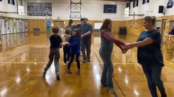 A little folk dancing fun with Ms. Carla at GEMS 🎶 | Idaho County Free Press