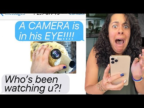 I found a HIDDEN CAMERA in my room!!*SOMEONE’S SPYING ON ME* (Scary Text Message Stories)