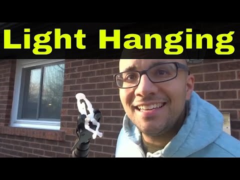 How To Use The Noma Light Hanging Pole To Hang Christmas Lights-Tutorial