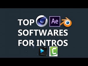 best softwares for creating intro