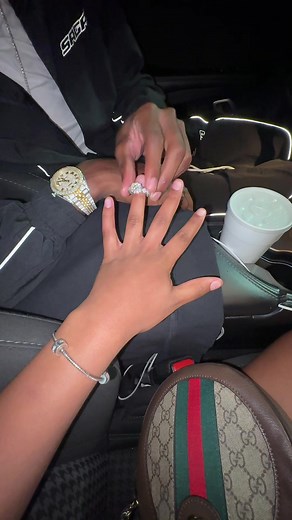 Feeling Like the Luckiest Girl: Engagement Ring Joy