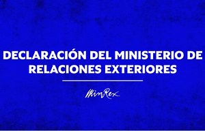 Declaración del Ministerio de Relaciones Exteriores de Cuba - Radio Cumanayagua