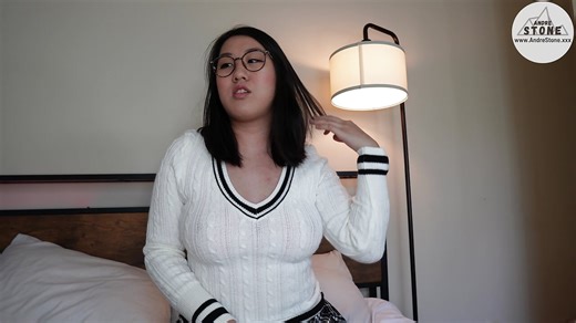 Shy Nerdy Asian Girlfriend Tofu Is a Secret Nympho