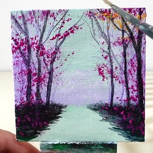 Easy Acrylic Painting Ideas / Acrylic painting for Beginners | Painting