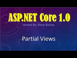 39. (ASP.NET Core 1.0 & MVC) Partial Views