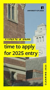 1.2M views · 2.3K reactions | Study in the UK at a world top 100 university. Search our courses available to start this September. | University of Leeds | Facebook