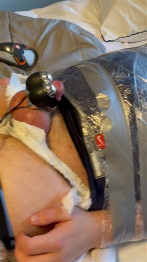 Football Boy Mummified and Teased