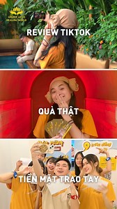 ĐĂNG CLIP REVIEW TIKTOK – NHẬN NGAY QUÀ THẬT, TIỀN MẶT TRAO TAY 💸 Vừa trendy– vừa vui – vừa nổi tiếng - vừa có tiền Chỉ cần Review dịch vụ nghỉ dưỡng Golden Lotus trên TikTok 👉 Cơ hội rinh tiền mặt tới 𝟗 triệu đồng 😎 ‼️‼️ Chương trình chỉ áp dụng cho khách 𝐦𝐮𝐚 vé 𝐝𝐢̣𝐜𝐡 𝐯𝐮̣ 𝐍𝐆𝐇𝐈̉ 𝐃𝐔̛𝐎̛̃𝐍𝐆, 𝐤𝐡𝐨̂𝐧𝐠 áp dụng 𝐕𝐎𝐔𝐂𝐇𝐄𝐑 𝐓𝐀̣̆𝐍𝐆 tham gia #𝐑𝐞𝐯𝐢𝐞𝐰 𝐓𝐢𝐤𝐭𝐨𝐤 𝐄𝐯𝐞𝐧𝐭. ️🎯 Bước thực hiện ĐƠN GIẢN: Quay clip review trải nghiệm dịch vụ nghỉ dưỡng Healing