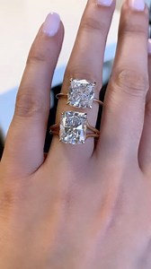 Which 5 Carat Cushion Cut Diamond would you choose? Let us know why in the comments! Shop cushion cut diamonds here: https://www.adiamor.com/Diamonds/Search/Cushion?shape=cushion | Adiamor