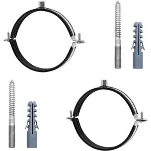 [Hot Item] High Quality Pipe Clamp Wall Mounting Tube Hanger for Pipe Lines with Screw & Expansion Tube