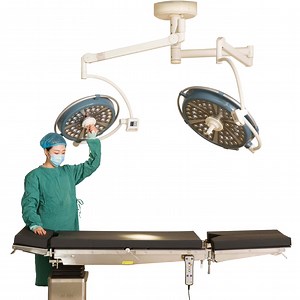 [Hot Item] High Quality Operation Theatre Room Double Dome Shadowless Surgery LED Ot Ceiling Surgical Operating Light