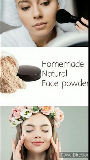Natural Homemade Face Powder/DIY Face Powder/