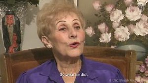 Between August 9 and August 28, 1944, the Nazis liquidated the Lódz ghetto and deported over 60,000 Jews and Roma to Auschwitz II-Birkenau death camp. Among those deported were Rose Kohn and her mother, Malka. Rose and her family were confined to the Lódz ghetto in 1940, where they endured terrible living conditions, forced labor, and disease. Although Rose's family managed to avoid selections in 1942, as she describes in this clip, her father and sister later died in the ghetto and her extended