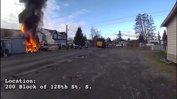 RAW: Pierce County house fire