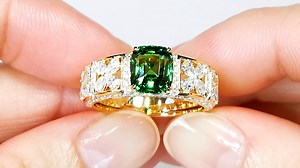 2.2K views · 193 reactions | Neon Tsavorite Garnet Ring at 2.44 carats by Kat Florence. Please message Contact@KatFlorence.com for more details on this piece. Visit https://www.katflorence.com | KAT FLORENCE | Facebook