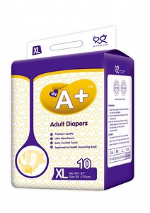 [Hot Item] Disposable Elderly Incontinence Diaper Soft Breathable High Absorption Adult Diaper Printed Single Tape Adult Diapers