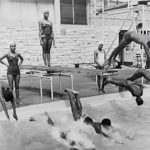 1940s Girls With Bicycles Photo Print | Vintage Black Americana | Western Flyer Riding Bikes - Etsy