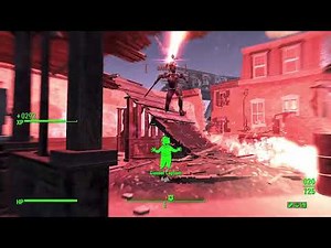 Gunner Assaultron Dominator turns on its masters (Fallout 4)