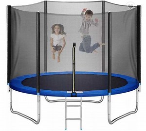 [Hot Item] Outdoor 14FT Trampoline with Safety Enclosure Net
