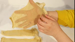 BuBuStar Hair Net for Wig, Elastic Mesh Net Wig Caps, Wig Cap for Long Thick Hair 3 Pcs (Nude)