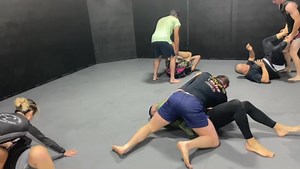 Advanced Jiu Jitsu Class working on escaping side control with a stiff arm escape #NoGi #JiuJitsu #Grappling #JiuJitsuDrills #SideControl #SideControlEscape #FightingArtsAcademy | Fighting Arts Academy | Facebook