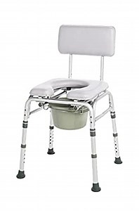 Graham-Field 7946KD-1 Lumex Deluxe Padded Shower Chair with Commode Opening, 300 lb. Weight Capacity