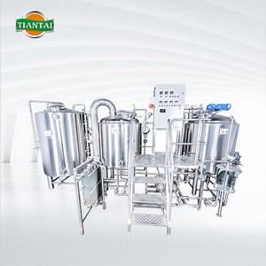 [Hot Item] 6bbl 4-Vessel Electric Heating Tiantai Customized Automated Brewing System