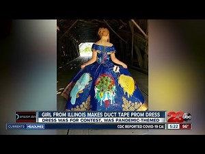 Check This Out: Duct tape prom dress