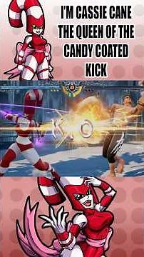 Cassie Cane reigns supreme with her candy-coated attacks #junkfood #candy #candycane #foodie #2025