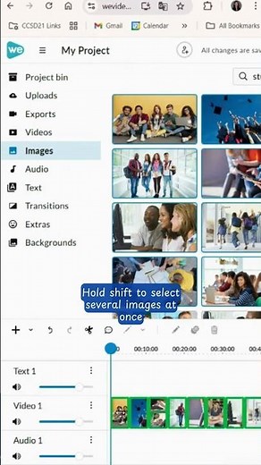 Make an End of Year Slideshow with WeVideo