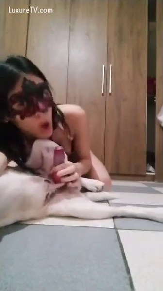 MoonlieK9 dog blowjob