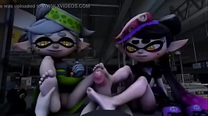 Splatoon Footjob