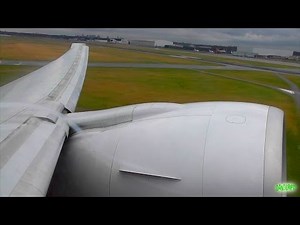 ENGINE POWER! KLM SkyTeam 777-300ER Takeoff from Amsterdam Schiphol!