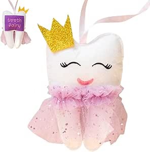 Tooth Fairy Pillow for Girls | Tooth Pillow for Tooth Fairy for Girls | Tooth Fairy Gifts for Girls | Toothfairy Pillow for Girls | Tooth Fairy Bag | Tooth Fairy Pouch