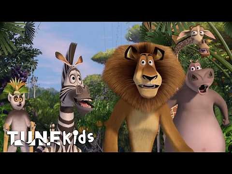 King Julien’s “Boogie Wonderland” Party | Madagascar (2005) | Tune Kids