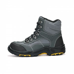 [Hot Item] Durable Steel Toe Winter Safety Boots with PVC Midsole