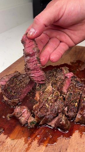 Perfect Ribeye Steak: Oven & Pan Sear Method