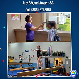 Daytona Beach Gymnastics’ summer camp is back and we’re positively beam-ing! Located at 1101 N. Atlantic Ave., the camp is available from Monday, July 6, through Thursday, July 9, and Monday, August 3, through Thursday, August 6. Participants can enjoy group games, gymnastics rotations, craft time and more. To promote social distancing, limited enrollment is available. To support the health and safety of students, all participants will have temperature checks before entering and staff will wipe 