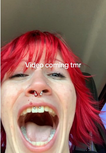 Trampoline vlog tmr #vlog #vlogger #beatup #piercing #redhead