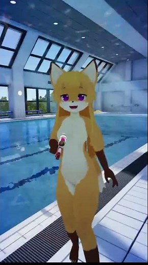 Cute Furry Foxgirl gets you Wet again!