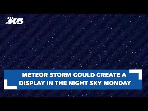 Meteor storm could create a cosmic display in the night sky on Memorial Day